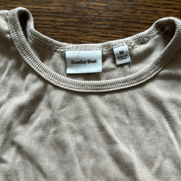 Sunday Best Ribbed T-Shirt - Picture 2 of 2